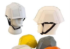 Forte Faltbarer Katastrophen schutz Notfall ABS Antik ollision Anti-Impact Kunden spezifischer Schutzhelm 4 Hänge punkte Oval - Product Image 6