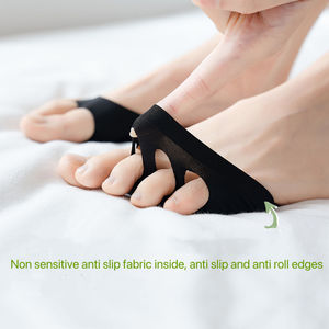 Almohadillas para el Antepié de Cinco Dedos para Mujer, Medias Plantillas para Tacones Altos, Cuidado del Dolor de Pies, Calcetines que Absorben los Impactos, Almohadillas Masajeadoras para los Dedos - Product Image 4