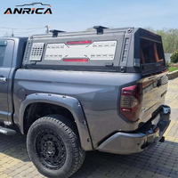 Couverture de benne de pick-up 4x4 en aluminium, type hardtop, coque de camping universelle, compatible avec les rails de toit, panneaux MOLLE, personnalisable