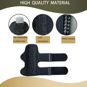 Attelles pour doigts cassés et dégoupillés Medresq OEM, protection contre les fractures des doigts, attelle de fixation, vente en gros, protecteur de doigts en Alumafoam - Product Image 4