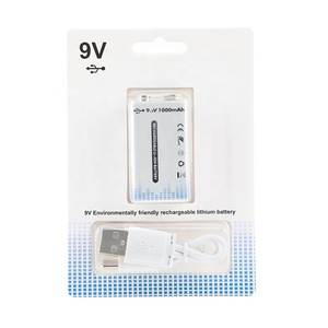 Cuanen – Batteries Lithium-Ion rechargeables 9V 6f22 avec Port type-c, vente en gros - Product Image 4