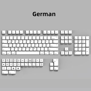 Teclas mecánicas de termosublimación PBT de altura XDA, inglés, japonés, coreano, francés, ruso, <span class=keywords><strong>español</strong></span>, alemán, portugués - Product Image 6