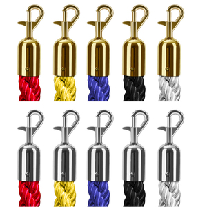 Cuerdas trenzadas coloridas del puntal de la barrera para el control del Banco <span class=keywords><strong>VIP</strong></span> y Subwaycrowd - Product Image 4