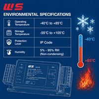 Convertisseur DC-DC et module de commutation de qualité ferroviaire en gros, DC 110V vers 12V, certifié EN50155 IRIS, pour le contrôle de l'éclairage des métros