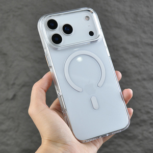 Chất lượng cao không bao giờ vàng UV sơ<span class=keywords><strong>n</strong></span> trong suốt tinh khiết PC mạnh mẽ N52 chống sốc từ trường hợp điệ<span class=keywords><strong>n</strong></span> thoại cho Iphone 17 Pro Max - Product Image 3