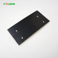 Panneau Solaire Portable en Gros PERC Haute Efficacité Silicium Monocristallin Conception Personnalisée CE RoHS FCC PSE pour