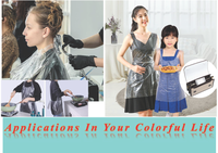 Tablier jetable imperméable en PE avec logos personnalisés et taille ajustable, directement de l'usine chinoise, en vente avec service OEM