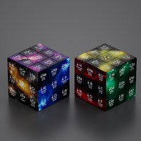 Ensemble de cubes de la table périodique personnalisés 3x3x3, cadeau exclusif sur le thème de la science avec boîte et sac personnalisés