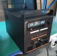 Alimentation électrique extérieure 3kW 4kW 220V LiFePO4, batterie grande capacité portable pour camping-car, maison, stockage d'énergie rechargeable