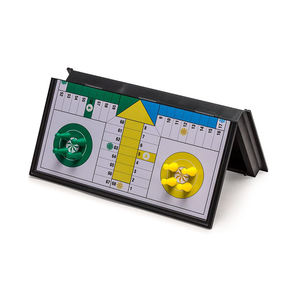 Proveedores de fábrica Juego de juegos de mesa y piezas de <span class=keywords><strong>Ludo</strong></span> de plástico clásico de alta calidad 19,1*19,1 cm - Product Image 4