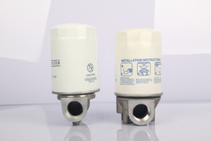 Élément de filtre à carburant KOEO en aluminium CFD150-30 1 pouce pour moteurs essence/diesel, filtration haute efficacité 30 microns, débit de 150 LPM - Product Image 1