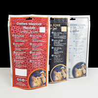 Emballage étanche aux dates personnalisées avec impression Pochette debout sacs refermables en mylar zip-lock Sacs en plastique pour fruits secs Doypack