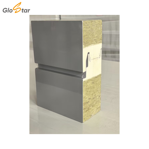 Pannello <span class=keywords><strong>Sandwich</strong></span> in Lana di Roccia a Doppio Strato da 100mm con PU, Ignifugo e ad Alta Capacità di Carico, per Rivestimenti di Magazzini - Product Image 3
