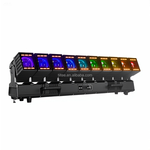 Barra de Luz Móvil LED Tiitee Lighting Rader 10IP Impermeable 10x60W RGBW con Control de Píxeles 1060 Waver Colorado PXL Curve - Product Image 2