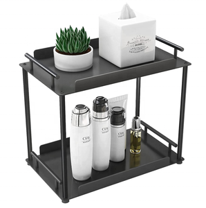 RuiMei 2-Tier Bathroom Storage Rack Organizer Countertop Kitchen Shelf
