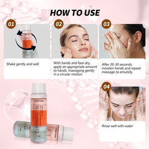 น้ำมันทำความสะอาดล้ำลึก3สีเกาหลีผลิตภัณฑ์ดูแลผิวควบคุมรูขุมขน - Product Image 5