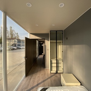 Lussuosa Casa Mobile Prefabbricata a 2 Piani Stile Apple, Arredata, Capsula Modulare con Pannelli Sandwich per Ville - Product Image 5