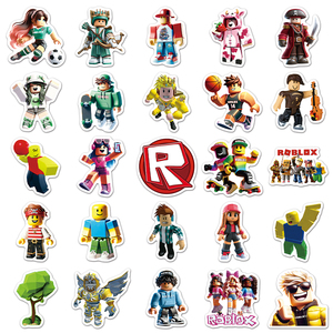 50 Hojas de Adhesivos Divertidos de Dibujos Animados a Prueba de Agua para Consola de Juegos y Teclado, Venta Directa de Fábrica, Accesorios de Juego Personalizados de Moda - Product Image 3