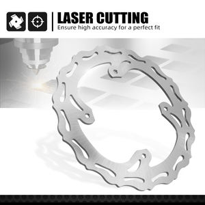 NICECNC จานเบรกหลังขนาด 240 มม. สำหรับ Honda CRF450R ปี 2002-2018 2019 2020 CR250 CR125 ปี 2002-2007 CRF250R ปี 2004-2020 - Product Image 5