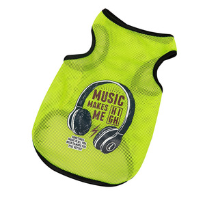 Gilet d'été pour chien, maille fine respirante, imprimé dessin animé, vêtements pour animaux de compagnie, pour petits chiens, chats, Teddy, Bichon Frise, Pomeranian, Xs, S, M, L, Xl - Product Image 4