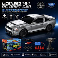 Voiture de course télécommandée RC Drift 1/24 Ford Shelby GT500 2026 la plus récente, avec télécommande pour enfant