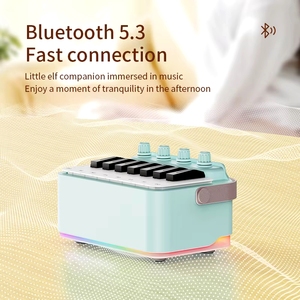 Clavier de batterie électronique <span class=keywords><strong>numérique</strong></span> portable 15 touches avec haut-parleur et lumières LED colorées Flanger - Product Image 5