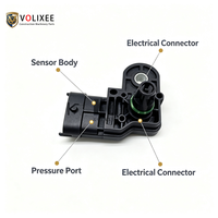 55219299 Ansaugkrümmer-Absolutdrucksensor (MAP-Sensor) für Volvo EC-Serie Bagger Ladedruckgeber