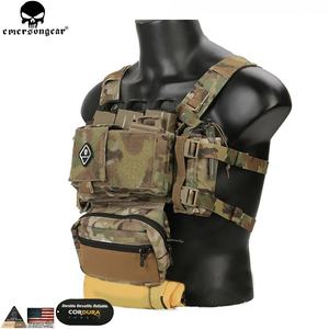 Men's <b>Tactical</b> Hunting <b>Vest</b> 500D Nylon and Polyester MK3 Style Combat Chest Rig Adjustable for Outdoor Usage - Product Image 2
