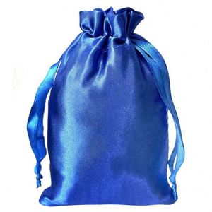 Sacs promotionnels en soie à cordon coulissant avec logo personnalisé, idéaux pour les cadeaux - Prix de gros - Product Image 6