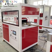 Machine de fabrication de panneaux muraux WPC, ligne d'extrusion de revêtements muraux extérieurs en PE, machine de production de profilés extérieurs en bois-plastique