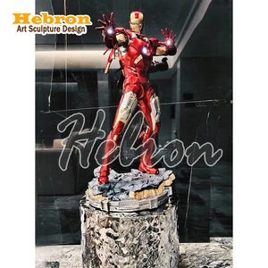 งานประติมากรรมเรืองแสงไอรอนแมน 1 2 MK7 ของแท้จาก Marvel ป้องกันฮัลค์ ตกแต่งห้องนั่งเล่น - Product Image 1