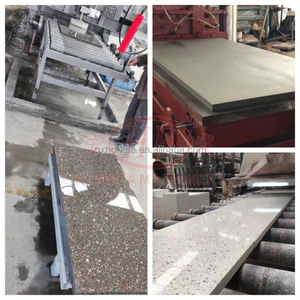 Hydraulische Form maschine Kunststein platte Polieren Produktions linie Terrazzo fliesen herstellungs maschine Zement mosaik maschine - Product Image 6