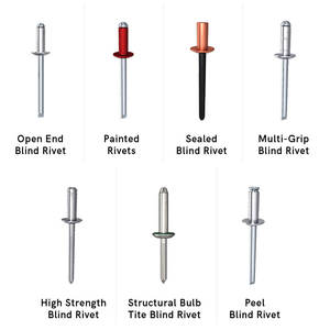 Vente Flash : Rivets Aveugles en Acier Inoxydable 304 et Acier Zingué, Gamme Complète de Tailles pour la Construction - Product Image 4