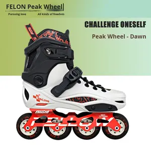 Patines de Ruedas Fenglun <span class=keywords><strong>FELLOW</strong></span> Dawn para Adultos, Hombres y Mujeres, Patinaje sobre Hielo para Principiantes, Estilo Libre Básico, Frenos Planos, Ruedas de PU - Product Image 2