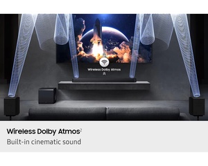 Haut-parleurs Samsun g HW-Q930F, barre de son intelligente <span class=keywords><strong>Dolby</strong></span> Atmos, haut-parleur 9.1.4 CH avec caisson de basses, système home cinéma, haut-parleurs portables - Product Image 2