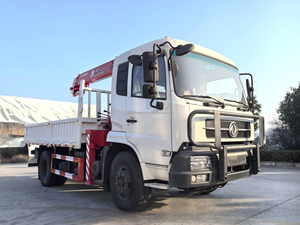 Nouveau <span class=keywords><strong>Produit</strong></span> - Grue à flèche télescopique hydraulique Unic 5 tonnes montée sur camion Dongfeng 4x2 - Camion-grue à vendre - Product Image 4