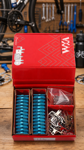 VXM Kupferfaser Multi-Metall Bremsbeläge Geräuschlos Regenbeständig Verschleißfest Scheibenbremsbeläge für MTB Rennrad BMX Fahrräder - Product Image 6