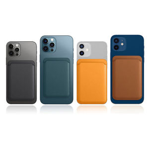 Portefeuille magnétique en cuir léger et élégant, personnalisable pour hommes et femmes, avec motif logo, pour téléphone portable et cartes <span class=keywords><strong>de</strong></span> crédit – Vente en gros - Product Image 2