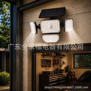 Solar Flood <b>Light</b> 120 <b>Led</b> <b>Motion</b> <b>Sensor</b> Ip65 Waterproof Outdoor Garden Wall Lamp - Product Image 5