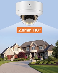 Cámara Domo PoE GWSECU WDR de 8MP con Doble Luz, Monitor de Seguridad 4K con Detección de Personas y Vehículos, Alarma con IA y Audio Bidireccional - Product Image 2