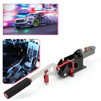 Universal 0.75Bar 320mm Accesorios de carreras de aluminio Hidráulico Horizontal Racing Drift Freno de mano Palanca de freno de estacionamiento Rojo