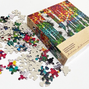 Bán buôn tùy chỉnh cá nhân 1000 miếng ghép hình câu đố người lớn trẻ em Trò chơi giáo dục giấy Câu Đố tùy chỉnh câu đố với hộp - Product Image 6