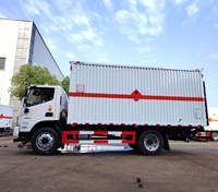Camión de Transporte de Mercancías Peligrosas FOTON 4X4 4X2 de 5 a 15 Toneladas, Vehículo de Transporte de Productos Inflamables y Explosivos