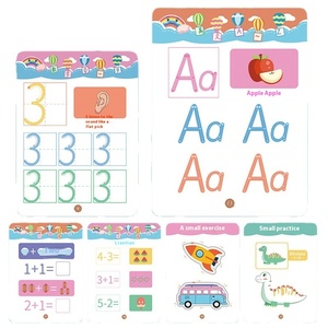 Giáo Dục Sớm hỗ trợ giảng dạy có thể xóa bút đào tạo mẫu giáo trẻ em tư duy logic câu đố đồ chơi trẻ em giấy nghệ thuật - Product Image 5