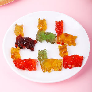 Fabricants de bonbons sur mesure en gros, pack d'échantillons, saveurs de fruits assorties, bonbons gélifiés halal en vrac, bonbons gélifiés en forme d'alpaga - Product Image 4