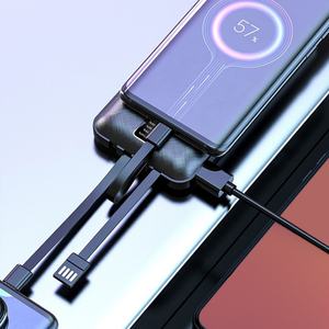 Nuevo Cargador Portátil de Carga Rápida con Cable Integrado, Batería Externa Recargable de 10000 mAh - Product Image 4
