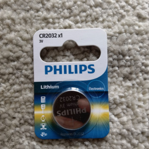 Fabrikpreis Phillips CR2032 3V Lithium-Knopfzellenbatterie für Autoschlüssel, Spielzeug, Haushaltsgeräte - 5 Jahre Haltbarkeit, Blisterverpackung - Product Image 4