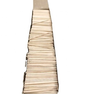 Cure-dents en <span class=keywords><strong>bois</strong></span> de bouleau personnalisés, emballage en vrac, carton, vaisselle naturelle, <span class=keywords><strong>bois</strong></span> aiguisé, couvercle personnalisé - Product Image 1