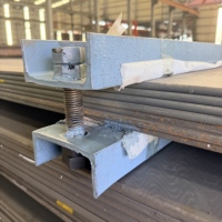 Plaque d'acier S355JR à faible alliage et haute résistance, tôles d'acier structurel au carbone laminées à chaud pour composants de machines à usage intensif
