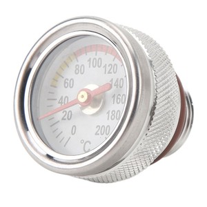 M20 x מנוע 1.5 שמן טמפרטורה מד 0 כדי 200 התקנה קלה עמיד שמן אופנוע מתכת מד - Product Image 1